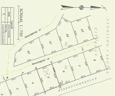 Perceelkaart van Aardbeienweg