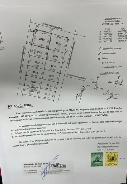 Perceelkaart van En Leo Heinemanstraat