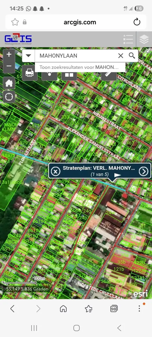 Foto van Verlengde Mahonylaan