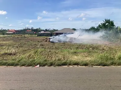 Foto van Tawajaripolderweg