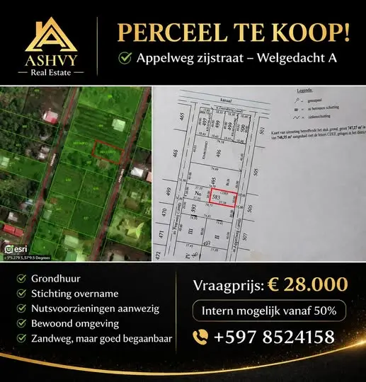Foto van Appelweg Zijstraat