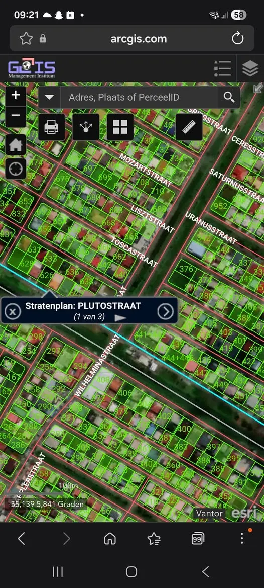 Foto van Plutostraat