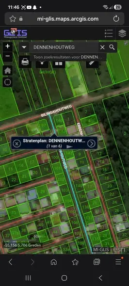Foto van Dennenhoutweg