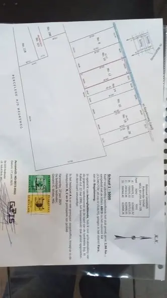 Perceelkaart van Bagelenweg